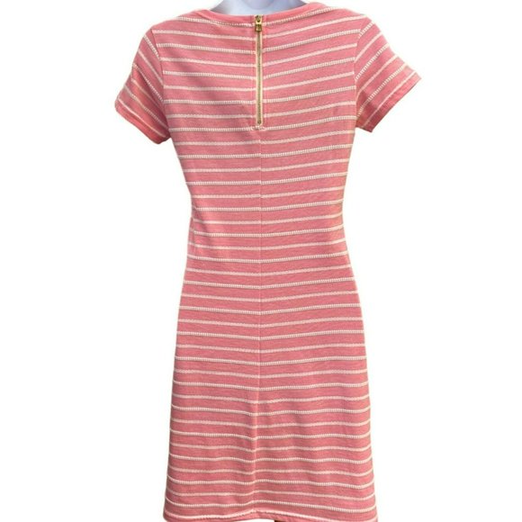 Sail to Sable Women's Pink Short Sleeve Knit Jetting to Jetties Dress Size XS - Picture 2 of 3